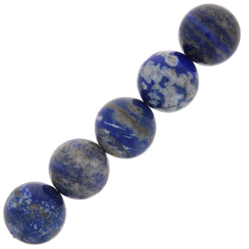 Cuenta Lapis Lazuli 14 mm x1