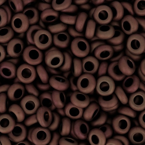 Rocalla Toho Demi Round 6/0 TO6RDR0618 - Opaque Mudbrick Pastel Frosted x5g