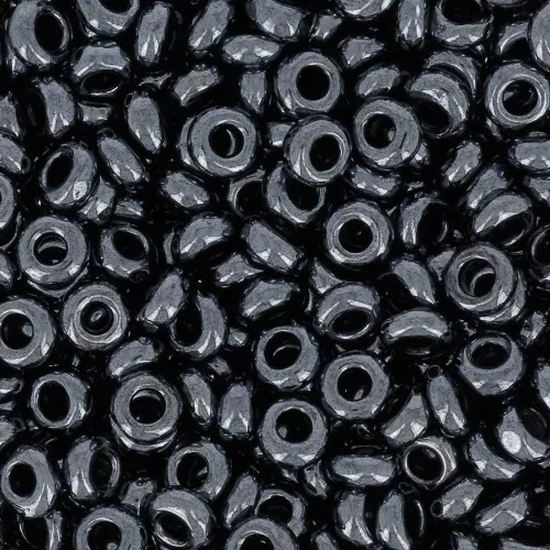 Rocalla Toho Demi Round 6/0 TO6RDR0081 - Metallic Hematite x5g