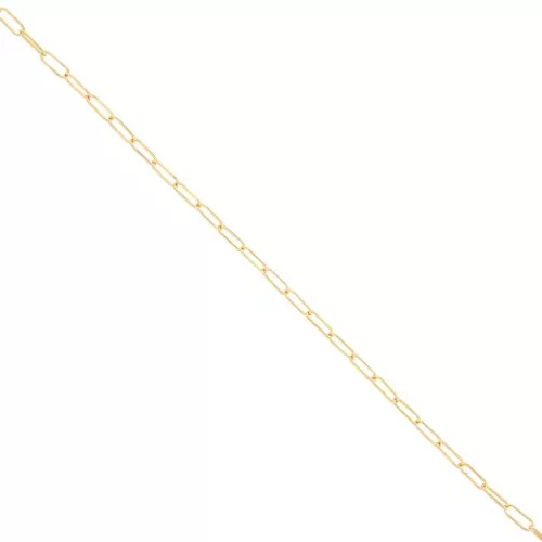 Cadena eslabón rectangular 1.9 mm Gold filled x50cm