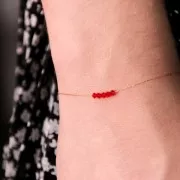 Cadena fina eslabón Rectangular0.45 mm - Acero inoxidable Dorado 316L x50cm