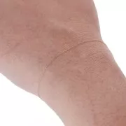 Cadena fina eslabón Rectangular0.45 mm - Acero inoxidable Dorado 316L x50cm