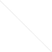 Cadena fina eslabón Rectangular 0.45 mm - Acero inoxidable 316L x1m