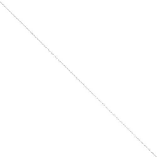 Cadena fina eslabón Rectangular 0.45 mm - Acero inoxidable 316L x1m