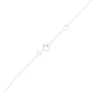 Gargantilla cadena eslabón Forçat para entrepieza - de Plata 925 x41 cm