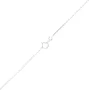 Gargantilla cadena eslabón pulsera para entrepieza - Plata 925 x40cm