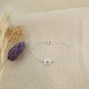 Pulsera eslabón Forçat para entrepieza - de Plata 925 x18 cm