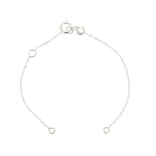 Pulsera para niña - eslabón Forçat para entrepieza - de Plata 925 x13 cm