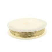 Hilo semi duro 0.64 mm de Gold filled x10m|raw }}