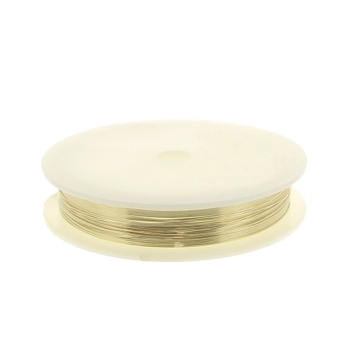 Hilo flexible 0.5 mm de Gold filled x10m