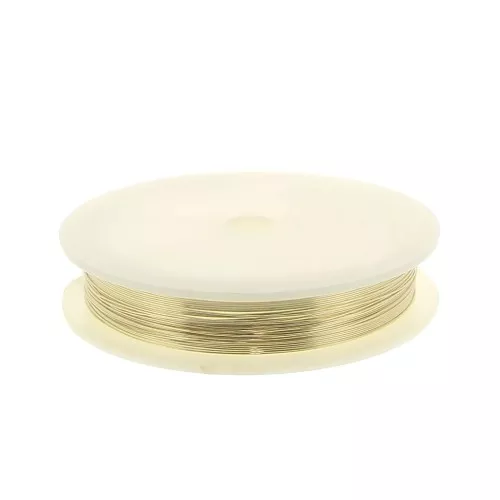 Hilo flexible 0.5 mm de Gold filled x10m