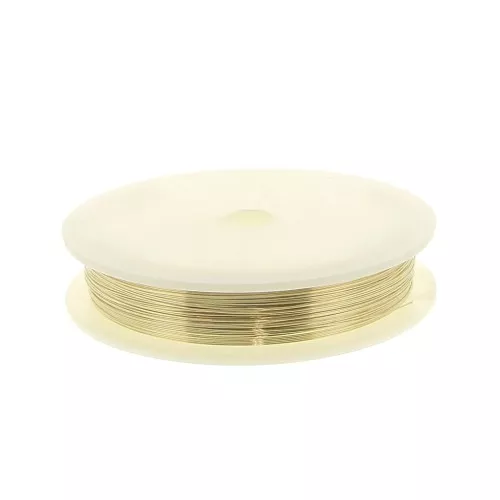 Hilo flexible 0.40 mm de Gold filled x10m