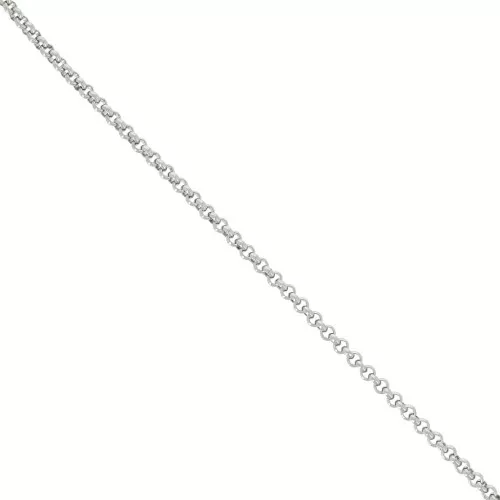 Cadena malla Jaseron 2.3 mm - eslabones cerrados de Acero inoxidable 316L x1m