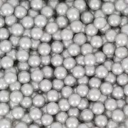 Cuentas redondas sin agujero mini bolas PureCrystal 5809 3 mm Light Grey Pearl x25