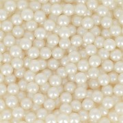 Cuentas redondas sin agujero mini bolas PureCrystal 5809 3 mm Cream Pearl x25