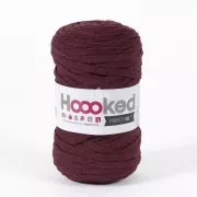 Hilo trapilho - Hoooked Ribbon XL DMC - Ovillo Jersey Maroon Rust x120m