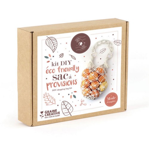 Bolsa de macramé - Graine Créative - bolsa de compras x1