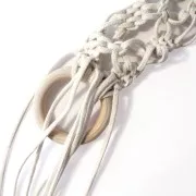 Bolsa de macramé - Graine Créative - bolsa de compras x1