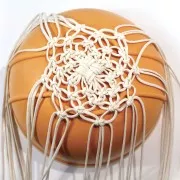 Bolsa de macramé - Graine Créative - bolsa de compras x1