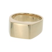 Anillo sello para mujer talla 58 Chapado de Oro 3 micras x1|raw }}
