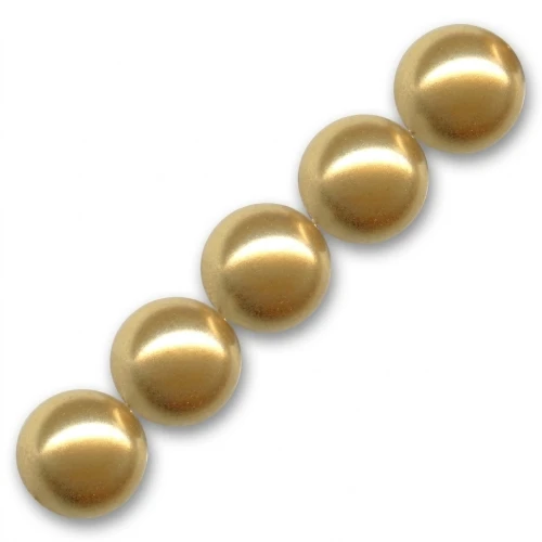Perladas PureCrystal 5810 12 mm Bright Gold Pearl x4