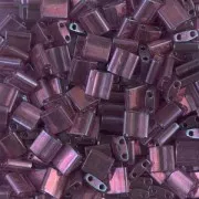 Miyuki Tila Beads 5x5x1.9 mm TL-0316 - Lt Amethyst Gold Luster