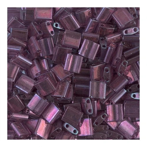 Miyuki Tila Beads 5x5x1.9 mm TL-0316 - Lt Amethyst Gold Luster