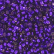 Miyuki Delica 11/0 DB0610 - Dyed Silver Lined Dark Violet
