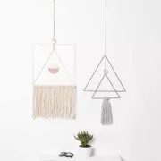 Círculo de metal desnudo para atrapasueños y pantallas 10 cm - Dorado x1