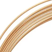 Círculo de metal desnudo para atrapasueños y pantallas 30 cm - Dorado x1