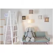 Triángulo de metal desnudo para atrapasueños, y lámparas 20 cm - Dorado x1