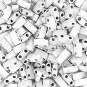 Miyuki Half Tila Beads 5x2.3x1.9mm HTL-55106 -  Labrador Full Mat x10g|raw }}