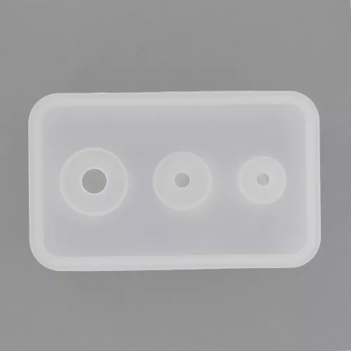 Molde de silicono para hacer 3 peras de 15-19-23 mm de resina