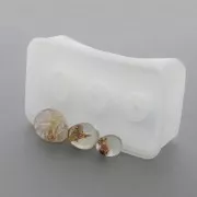 Molde de silicono para hacer 3 peras de 15-19-23 mm de resina
