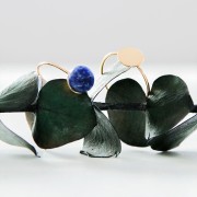 Anillo fino para cabuchón 8 mm - Talla 56 - Chapado de oro 3 micras x1