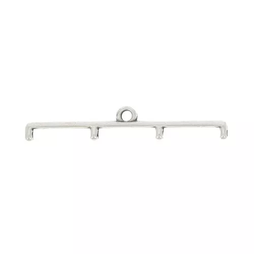 Cymbal -Terminal para tejido de cuentas Delica 11/0 33 mm Topolia IV Plat enve x1