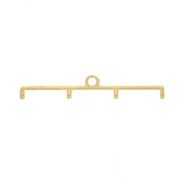 Cymbal -Terminal para tejido de cuentas Delica 11/0 33mm Topolia IV Dorado oro fino x1|raw }}