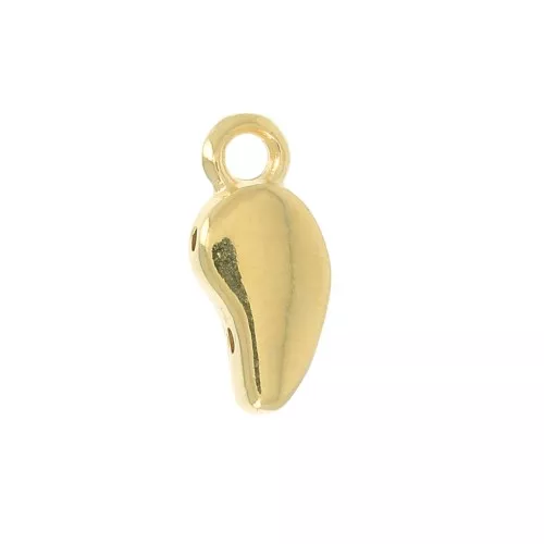 Cymbal - Terminal de acabado para Paisley Duo 12x5 mm Mamaku - Dorado oro fino x1