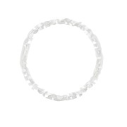 Anilla cerrada redondo diamantado 9.6 mm de Plata 925 x1|raw }}