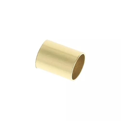 Cuentas tubos 4x3 mm de Gold Filled x10