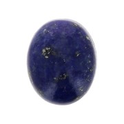 Cabuchón ovalado 10x8 mm Lapis lazuli x1