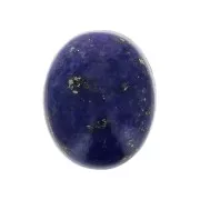 Cabuchón ovalado 10x8 mm Lapis lazuli x1