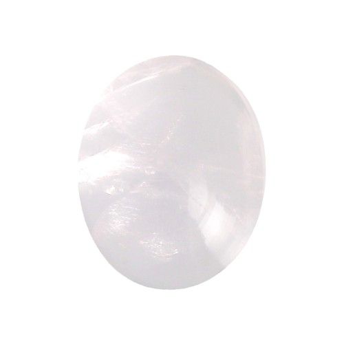 Cabuchón ovalado 10x8 mm Quartz rosa x1