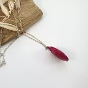 Enganche colgante 8.6 mm con varilla de Plata 925 x1