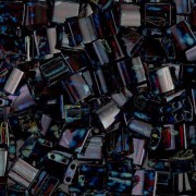 Miyuki Tila Beads 5x5x1.9 mm TL-4504 - Transparent Ruby Picasso x10g