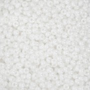 Cuentas de Rocalla Preciosa 11/0 de 2 mm - Chalkwhite Sfinx x20 g