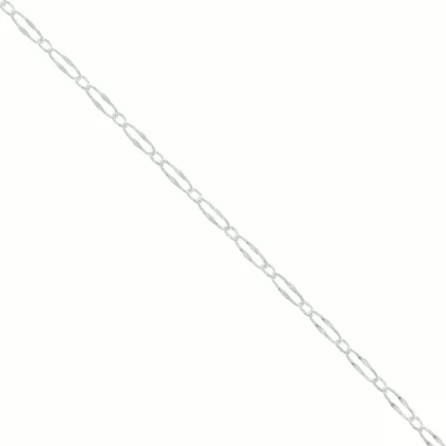 Cadena eslabón fanstasía 2.85 mm - Plata 925 x50cm
