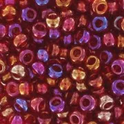Cuentas de Rocalla Preciosa 11/0 de 2 mm - Siam AB x 20 g