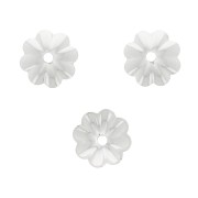 Casquillas flores 5 mm de Plata 925 x10|raw }}
