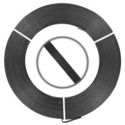 Hilo de Aluminio plano 5 mm Negro x10 m